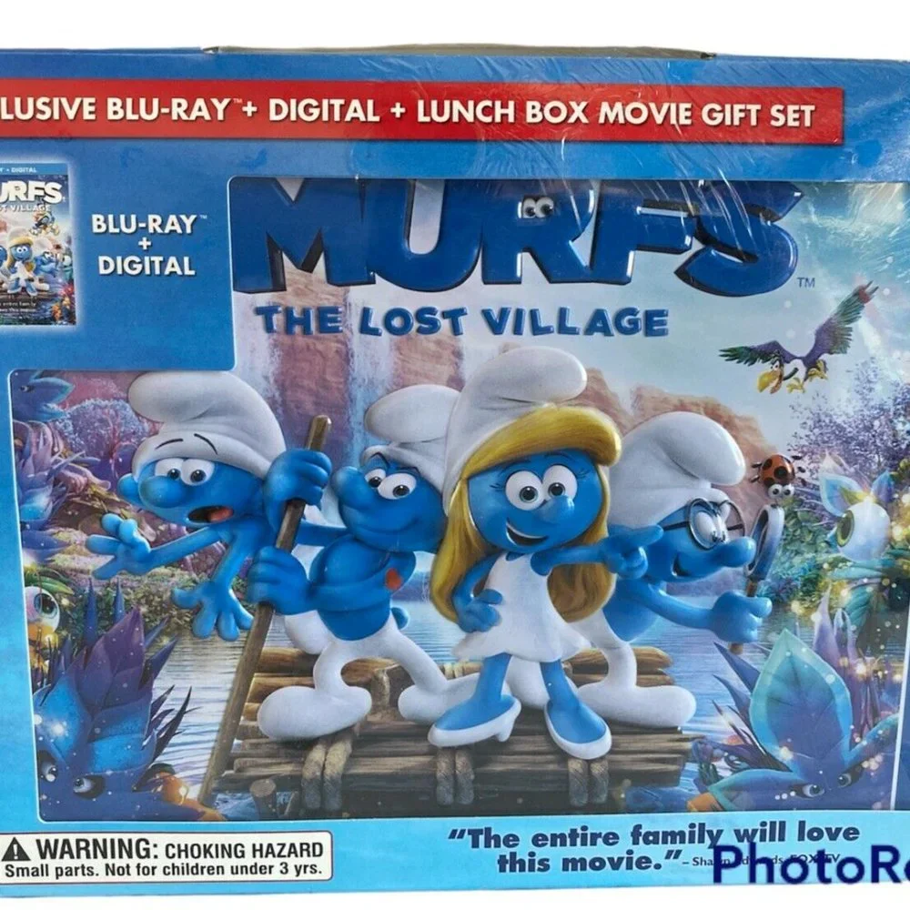 Smurfs | Other | Smurfs The Lost Village Exclusive Bluray Dvd
